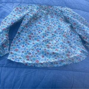Liberty Art Fabric for J. Crew Edenham Floral Off Shoulder Top Size 4
